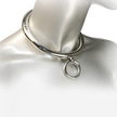 METAL HARD - BDSM-kaulapanta O-renkaalla 18 cm
