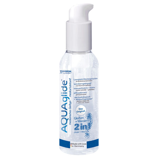 JOYDIVISION AQUAGLIDE - 2-in-1 hieronta- ja liukuvoide 125 ml