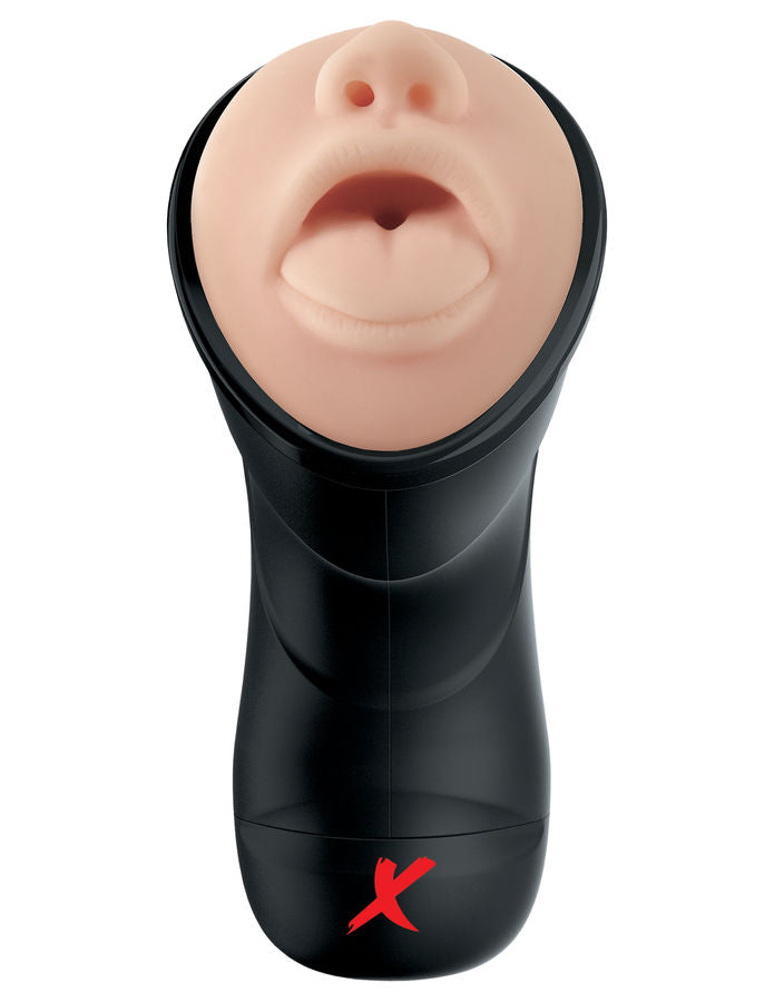 PDX ELITE - Vibreeraava Deep Throat -masturbaattori