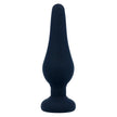INTENSE - ANALPLUGG PIPO S SVART SILIKON 9,8 CM