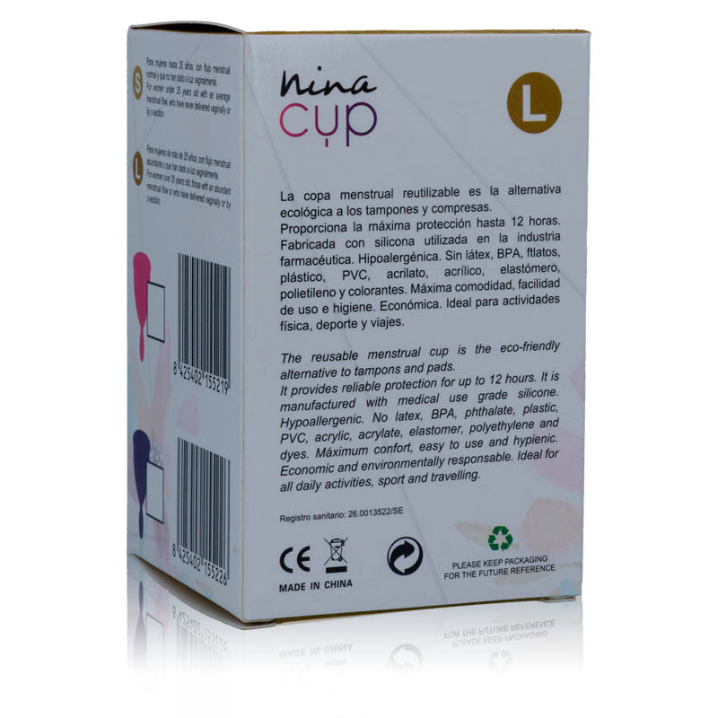 NINA KIKÍ - Kuukuppi pinkki, koko L