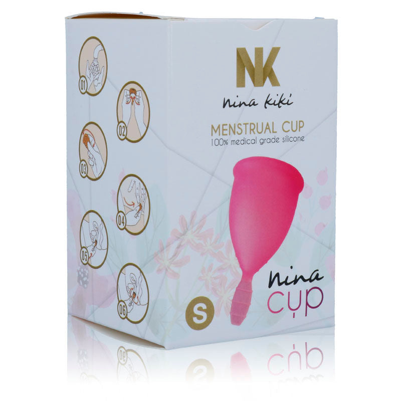 NINA KIKÍ - MENSTRUATIONSKOPP ROSA - STORLEK S