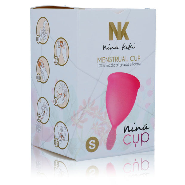 NINA KIKÍ - MENSTRUATIONSKOPP ROSA - STORLEK S