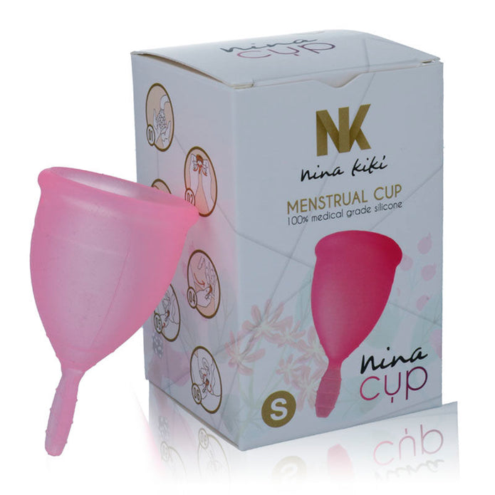 NINA KIKÍ - MENSTRUATIONSKOPP ROSA - STORLEK S
