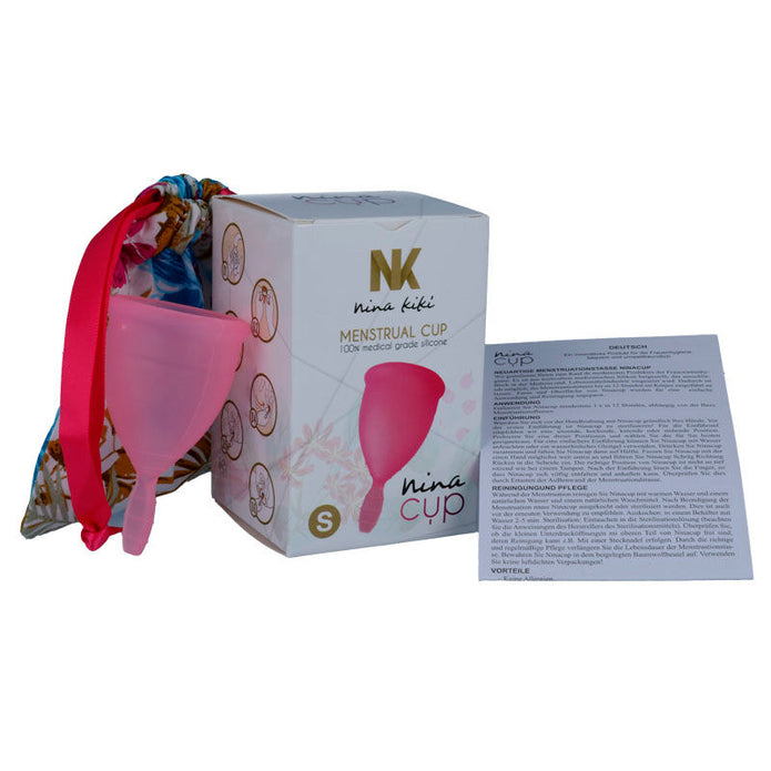 NINA KIKÍ - MENSTRUATIONSKOPP ROSA - STORLEK S