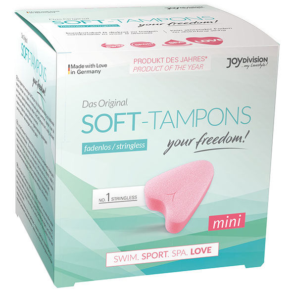 JOYDIVISION SOFT-TAMPONS - Soft-Tampons Mini 3 kpl