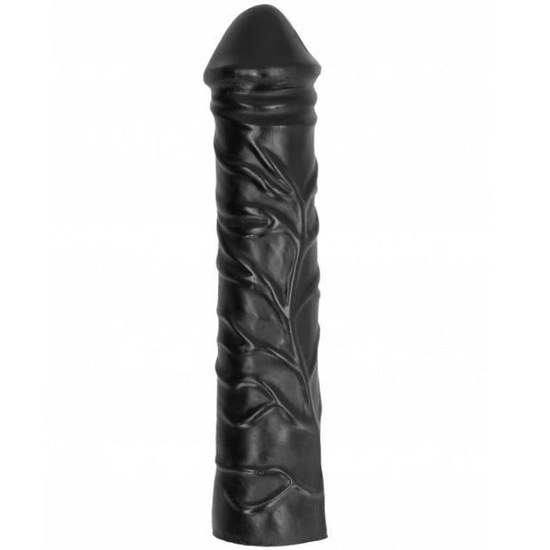 HELSVART – JÄTTESTOR MJUK ANALDILDO 32 CM