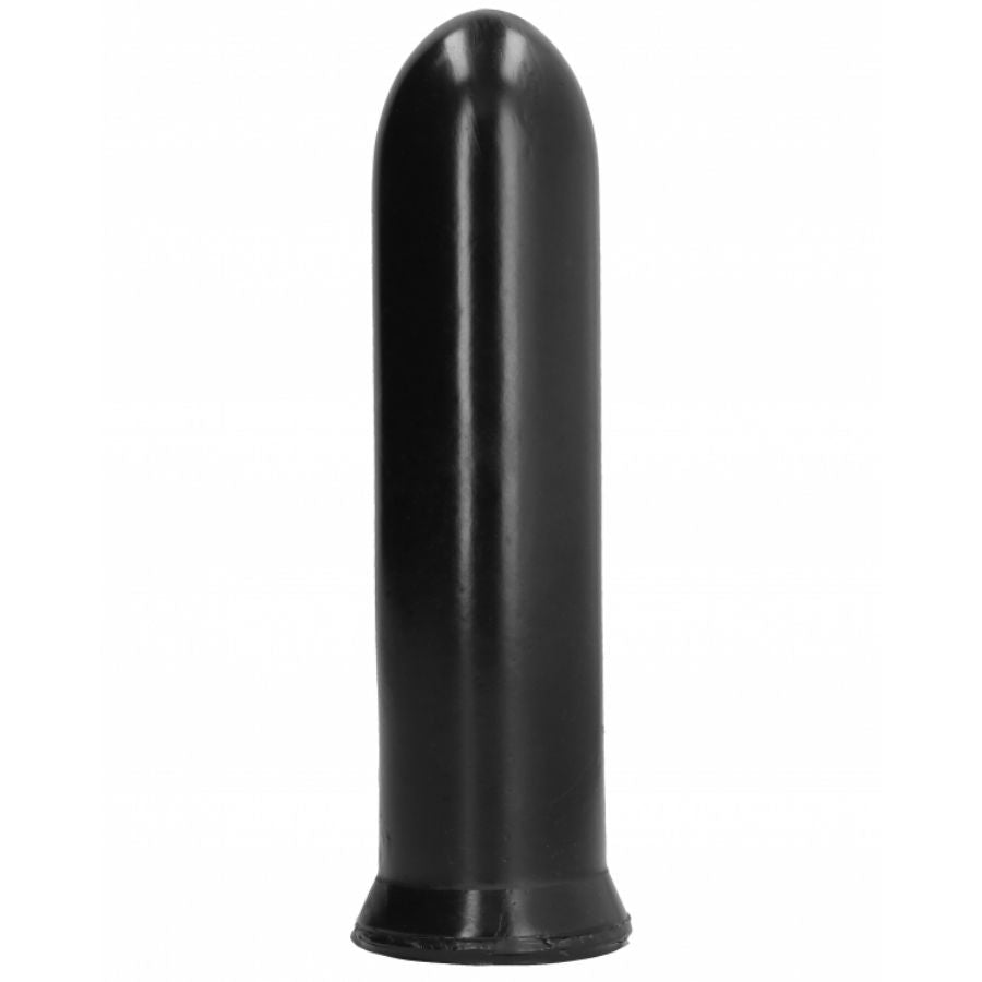 ALL BLACK - Paksu dildo 19 cm, musta