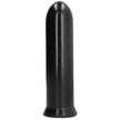 ALL BLACK - Paksu dildo 19 cm, musta