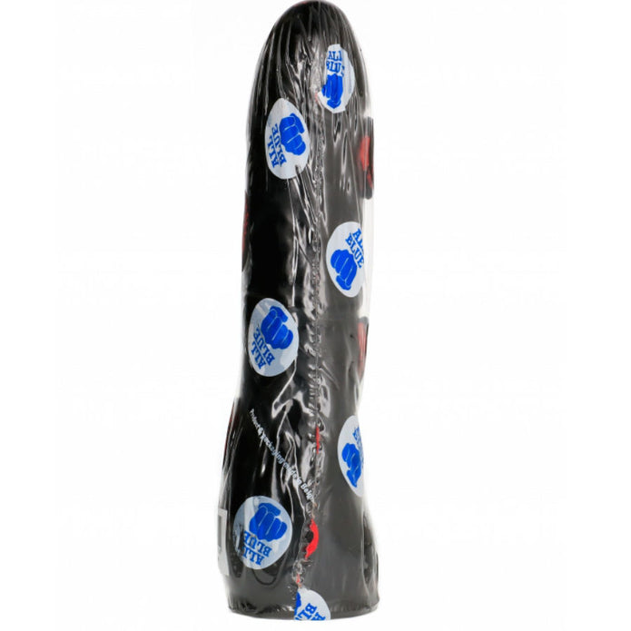 ALL BLACK - Realistinen musta dildo 20 cm