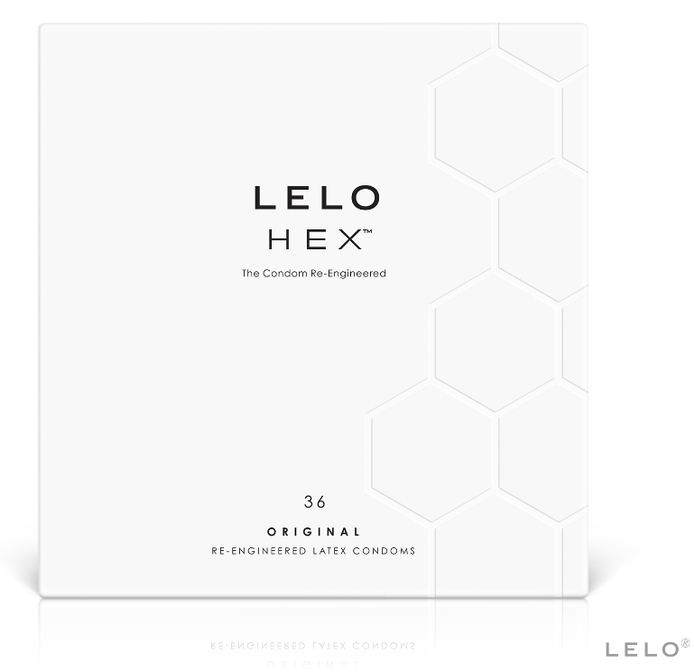 LELO - HEX KONDOMASK 36 STYCKEN