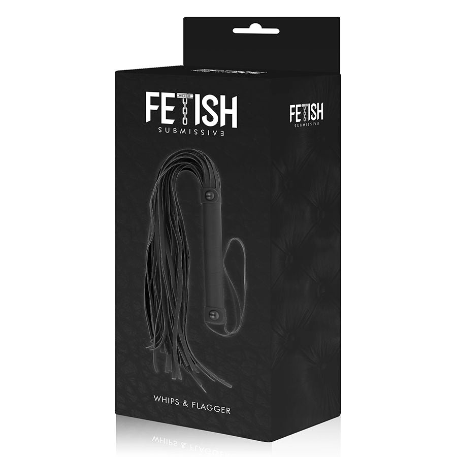 FETISH SUBMISSIVE - Vegaaninahkainen piiska