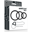 ADDICTED TOYS - PENISRINGSSET SVART