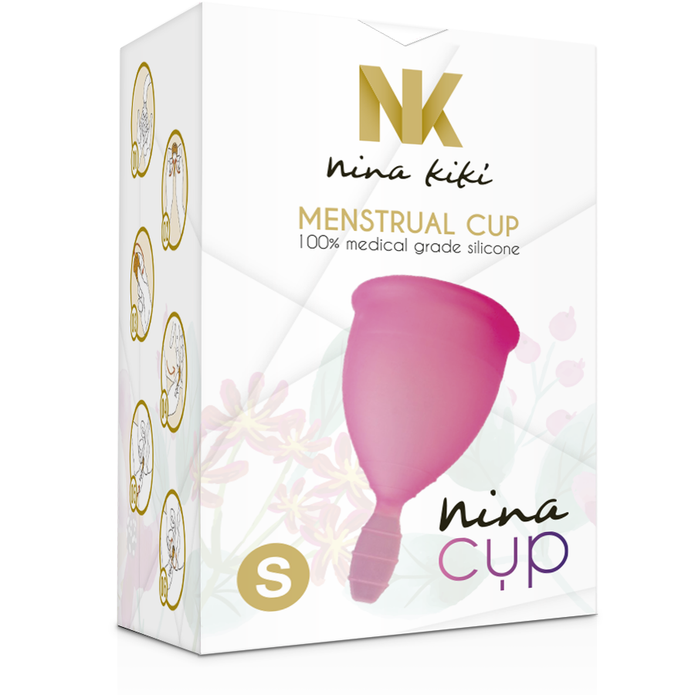 NINA KIKÍ - MENSTRUATIONSKOPP ROSA - STORLEK S