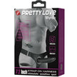 PRETTY LOVE - Strap-on-vibraattori ontolla dildolla