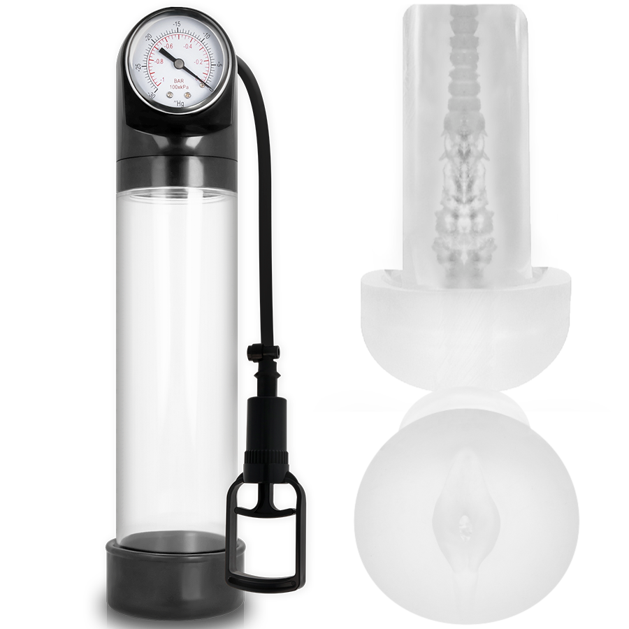 PUMP ADDICTED - RX9 TRANSPARENT MED MASTURBATOR