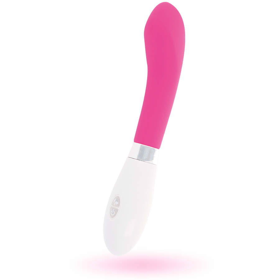 GLOSSY - Curve vibraattori vaaleanpunainen