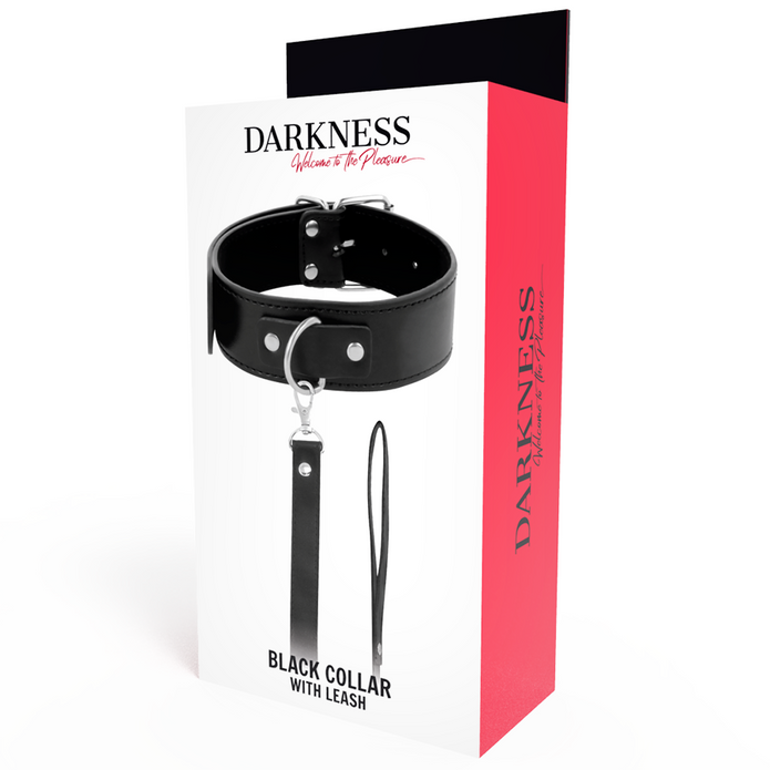 DARKNESS - HALSBAND MED LÄDERKEDJA FÖR BÄTTRE HÅLLNING