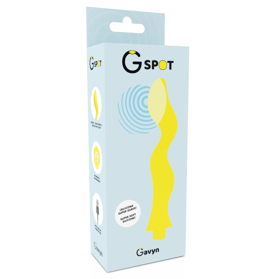 G-SPOT - G-pistevibraattori keltainen