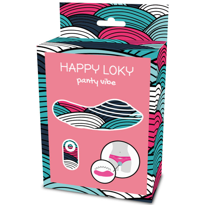 HAPPY LOKY - Panty Vibe - kaukosäätimellä toimiva vibraattori