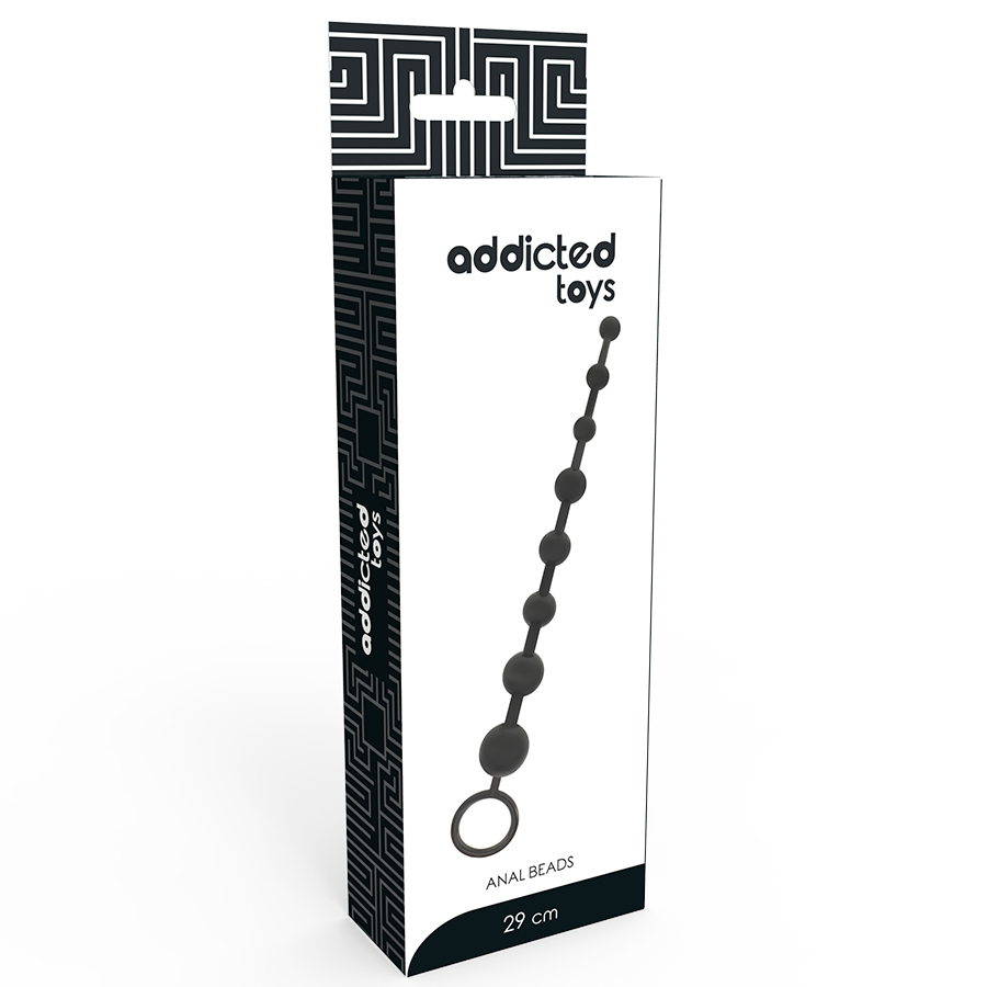 ADDICTED TOYS - ANALKULOR 29 CM SVART
