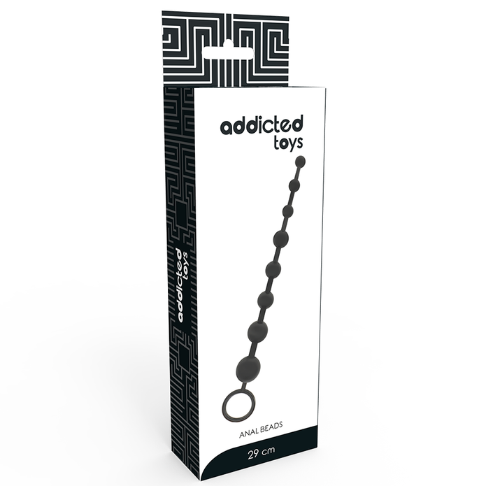 ADDICTED TOYS - ANALKULOR 29 CM SVART