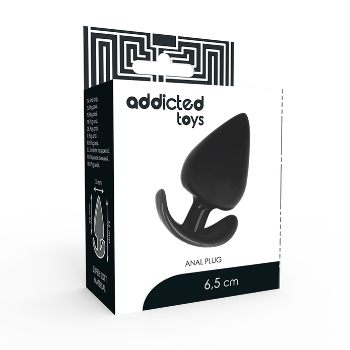 ADDICTED TOYS - Analihelmi 6,5 cm TPR-materiaalia