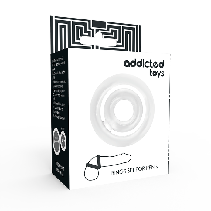 ADDICTED TOYS - POTENZ - C-RING PENIS KLAR