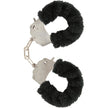 TOYJOY - FURRY FUN CUFFS BONDAGE SVART