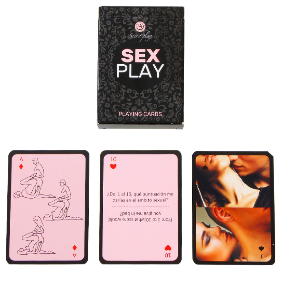 SECRETPLAY - KORTLEK FÖR SEXLEKAR (ES/EN)