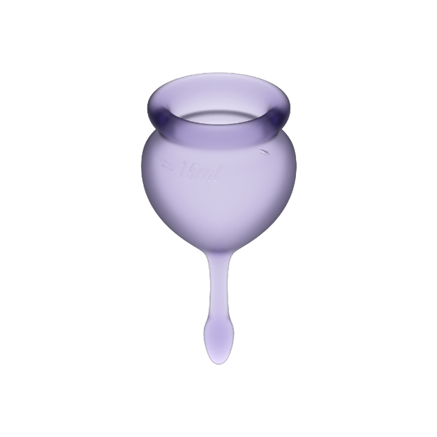 SATISFYER - FEEL GOOD MENSKOPP LILA 15 + 20 ML