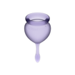 SATISFYER - FEEL GOOD MENSKOPP LILA 15 + 20 ML