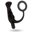 ADDICTED TOYS - VIBRERANDE PENISRING TICO SVART 10 CM