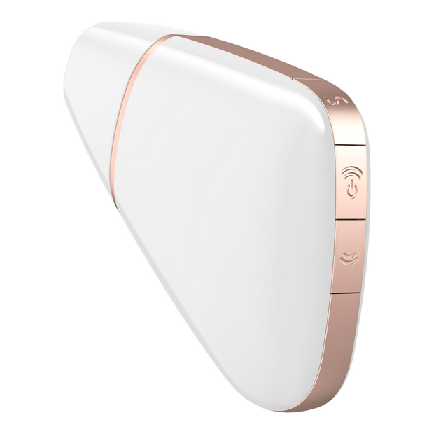 SATISFYER - LOVE TRIANGLE LUFTTRYCKSTIMULATOR & VIBRATOR VIT