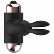 COQUETTE CHIC DESIRE - KUKRING MED VIBRATOR SVART/GULD