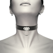 COQUETTE CHIC DESIRE - VEGANSKT LÄDERHALSBAND DAM FETISH ACCESSOAR