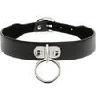 COQUETTE CHIC DESIRE - VEGANSKT LÄDERHALSBAND DAM FETISH ACCESSOAR