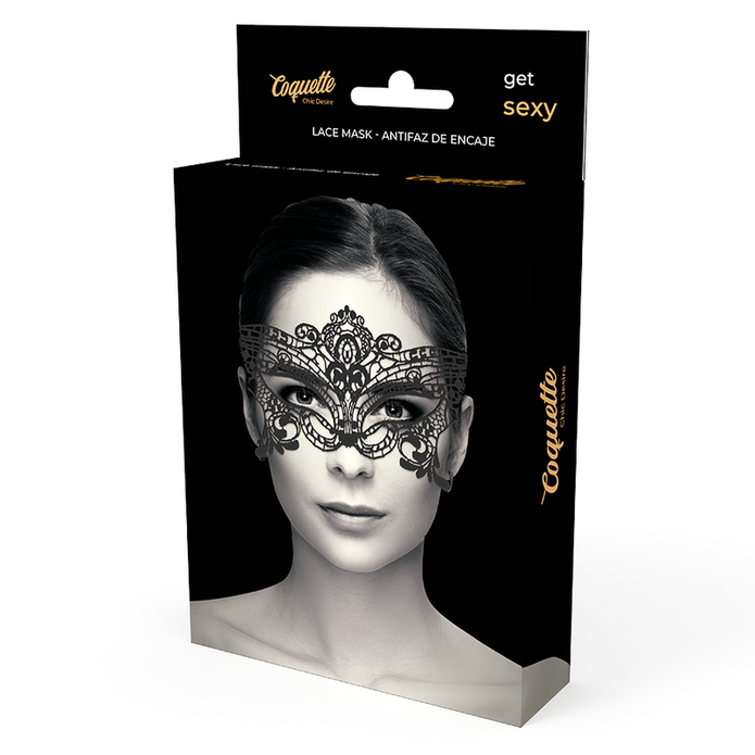 COQUETTE CHIC DESIRE - SPETSMASK SVART