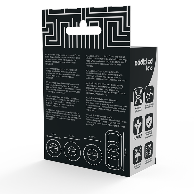 ADDICTED TOYS - KUKRINGSET 4 DELAR