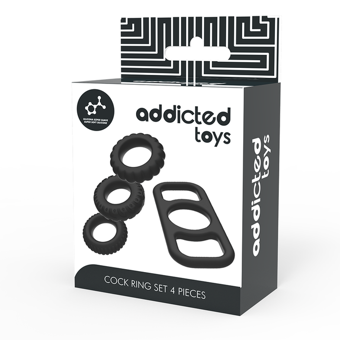 ADDICTED TOYS - KUKRINGSET 4 DELAR