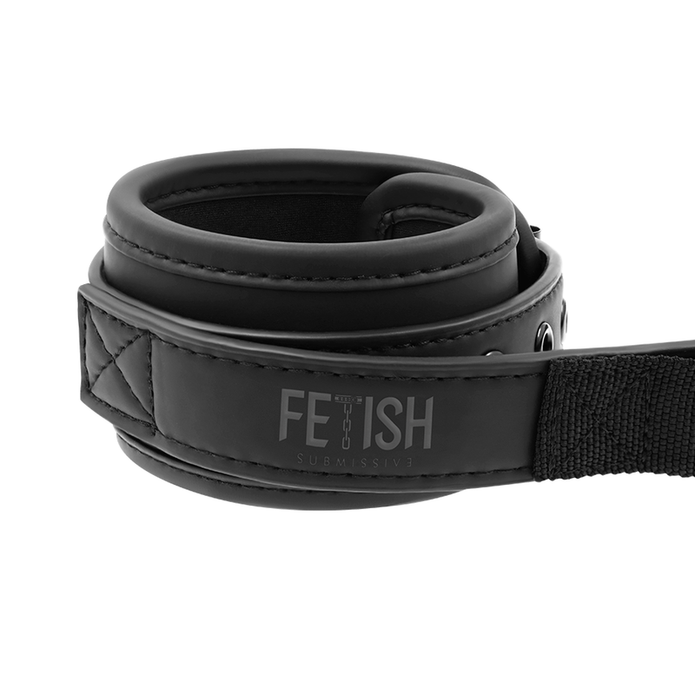 FETISH SUBMISSIVE - Neopreenivuoriset kahvalliset käsiraudat