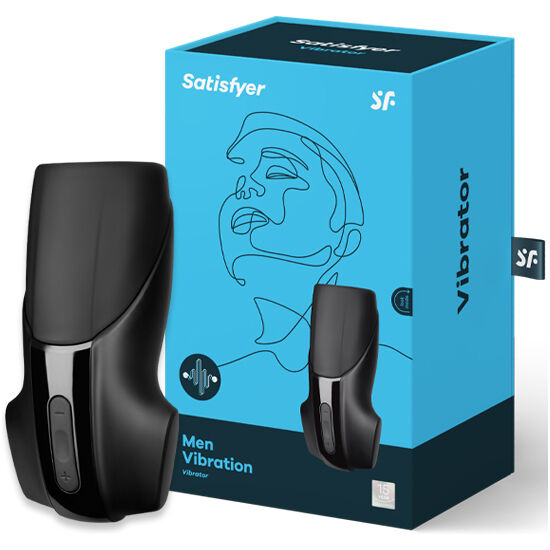 SATISFYER - Men Vibration – vibraatiomasturbaattori miehille