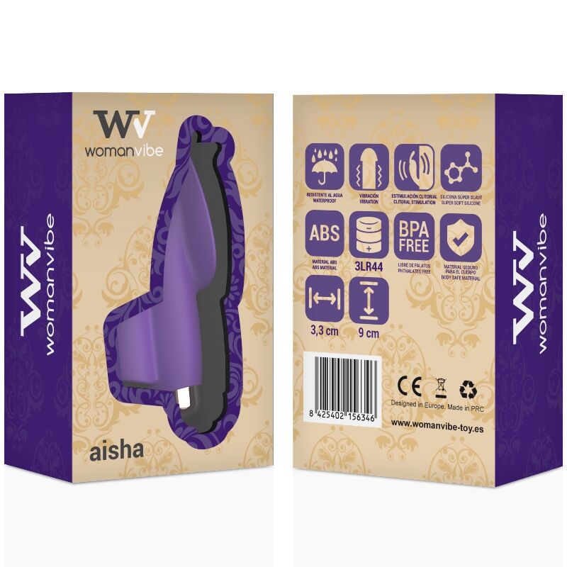 WOMANVIBE - AISHA SILIKONSTIMULATOR FINGER