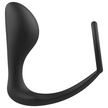 ADDICTED TOYS - ANALPLUGG MED SVART SILIKONRING