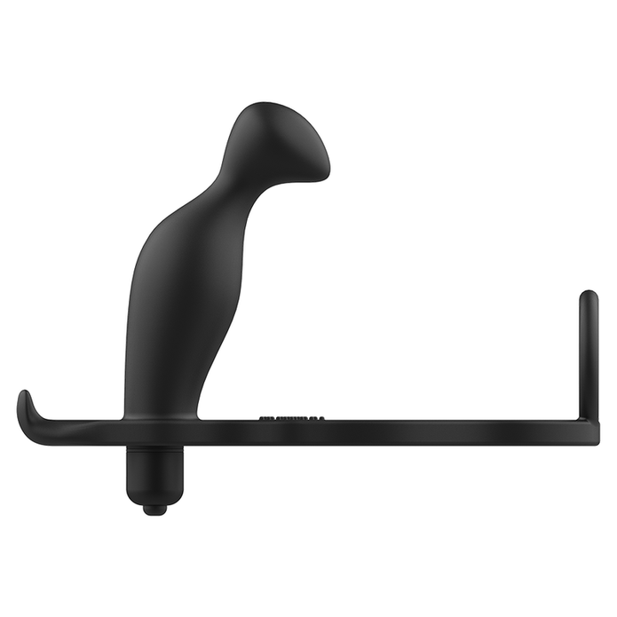 ADDICTED TOYS - ANALPLUGG MED SVART SILIKONRING 12 CM