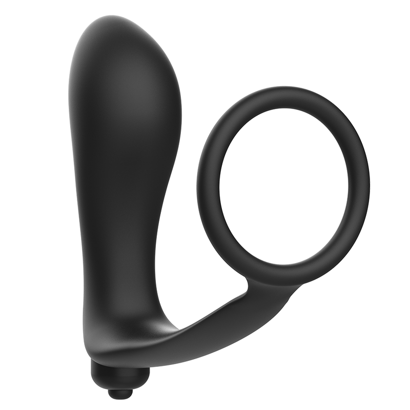 ADDICTED TOYS - VIBRERANDE ANALPLUGG MED PENISRING