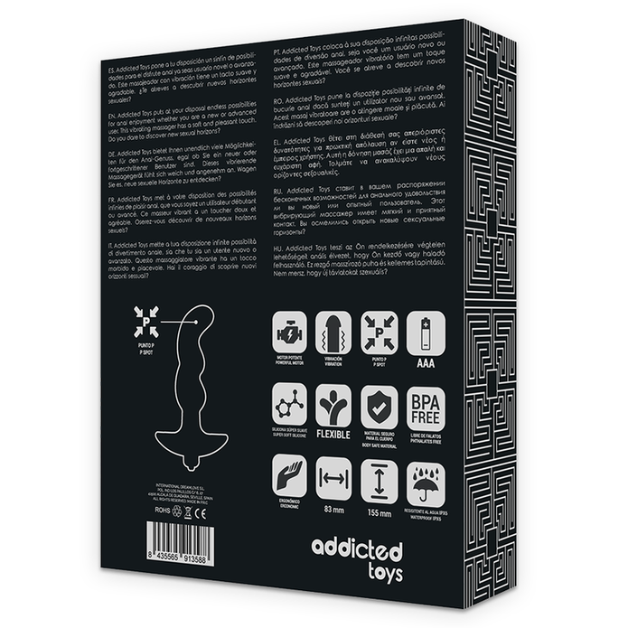 ADDICTED TOYS - Anaalivibraattori malli 2